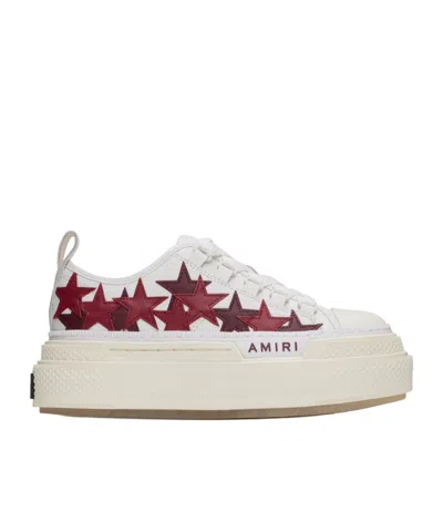 Amiri Lace-up Low-cut Casual Shoes In Beige