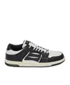 Amiri Contemporary Black Sneakers With Elevated Midsole In Black