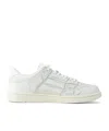 Amiri Lace-up Low-cut Sneakers In White