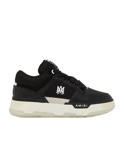 Amiri Low Top Sneakers Contrast Sole Design In Black