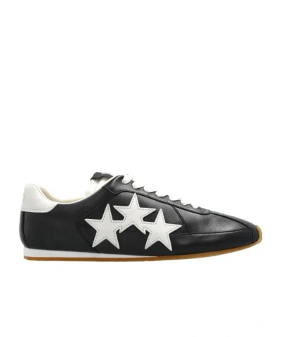 Amiri Lace Up Sneakers In Black