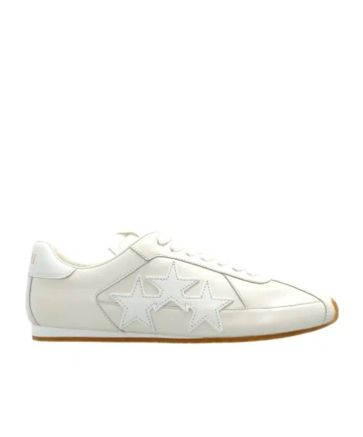 Amiri Lace Up Sneakers In White
