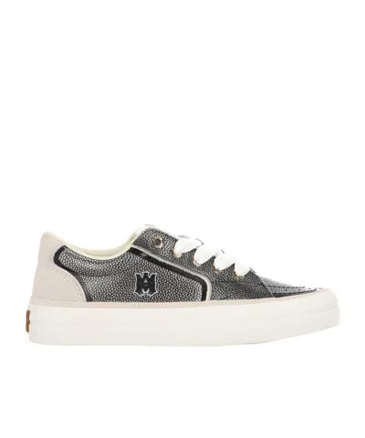 AMIRI AMIRI SUNSET PEBBLED LOW-TOP SNEAKERS