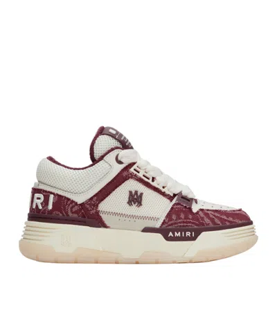 Amiri Laced Sneakers In White