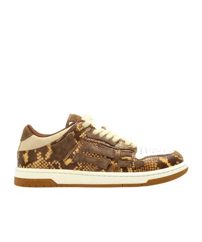 Amiri Lace-up Sneakers In Brown