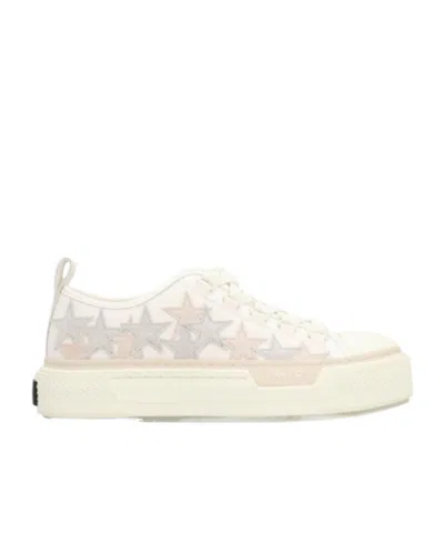 Amiri Lace-up Sneakers In White