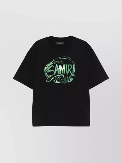 Amiri Leaf Oversized Crewneck T-shirt
