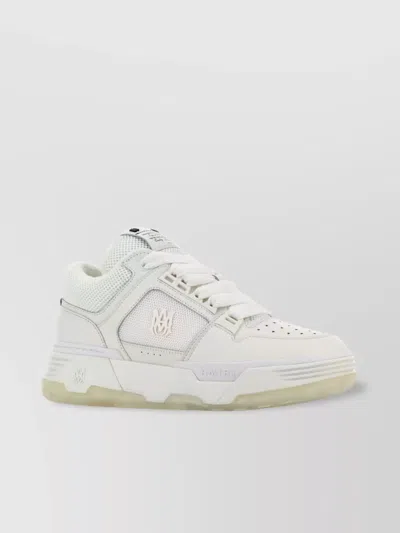 AMIRI LEATHER AND FABRIC MA-1 SNEAKERS