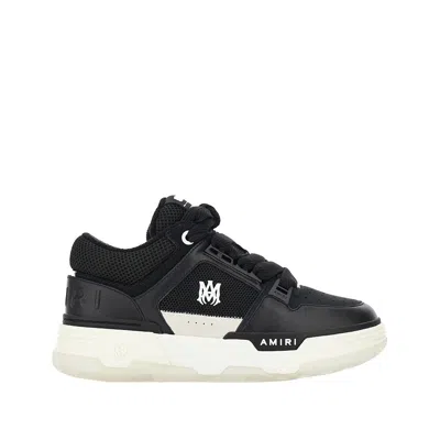 AMIRI LEATHER AND MESH MA-1 SNEAKERS