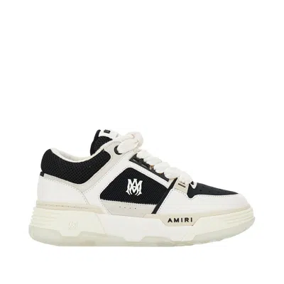 AMIRI LEATHER AND MESH MA-1 SNEAKERS