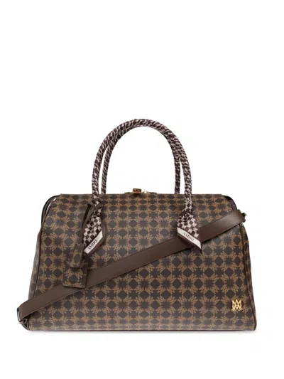 Amiri Leather Handbag In Brown