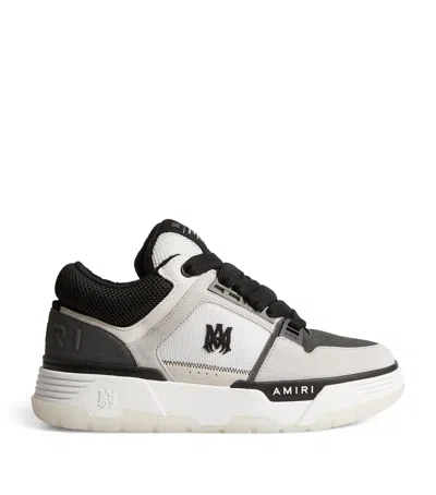 Amiri Leather Ma-1 Low-top Sneakers In Black