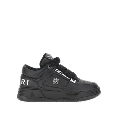 AMIRI LEATHER MA-1 METALLIC SNEAKERS
