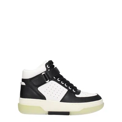 Amiri Leather Men's Sneakers In Black