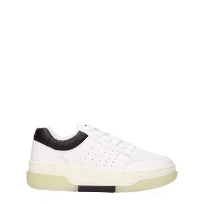 Amiri Leather Men's Sneakers In White