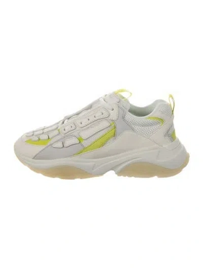 Pre-owned Amiri Leather Mesh Accents Chunky Sneakers In Multi