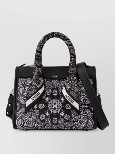 Amiri Leather Micro Tote Bag