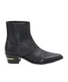 Amiri Leather Ryder Boot In Multi