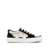 Amiri Sunset Skate Low Sneakers In Birch And Black