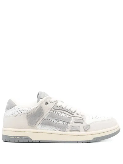 Amiri Leather Sneakers In White