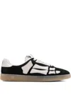 Amiri Pacific Bones Low-top Sneakers In Black