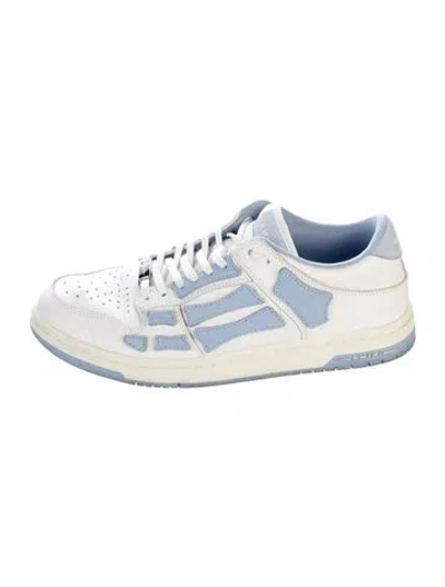 Pre-owned Amiri Leather Sneakers In Blue