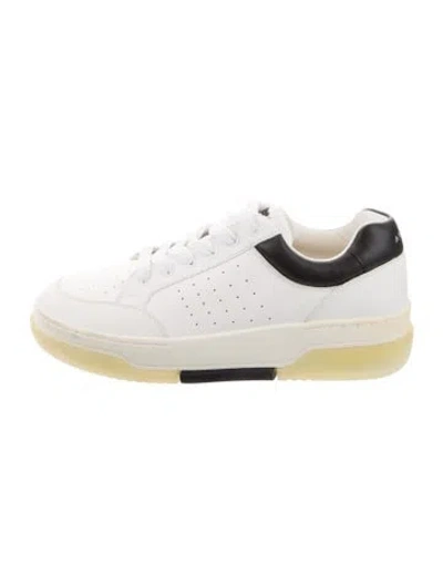 Pre-owned Amiri Leather Sneakers In White