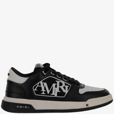 Amiri Leather Sneakers With Logo