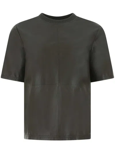 AMIRI LEATHER T-SHIRT