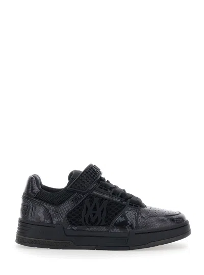 AMIRI AMIRI LEATHER-TRIMMED SNEAKER