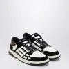 Amiri Leopard Print Goat Leather Sneakers With Perforated Detail