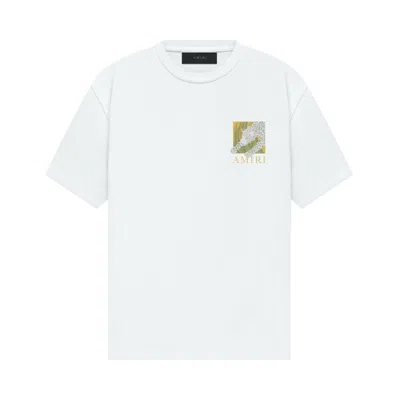 Pre-owned Amiri Leopard Tee 'white' | Men's Size S