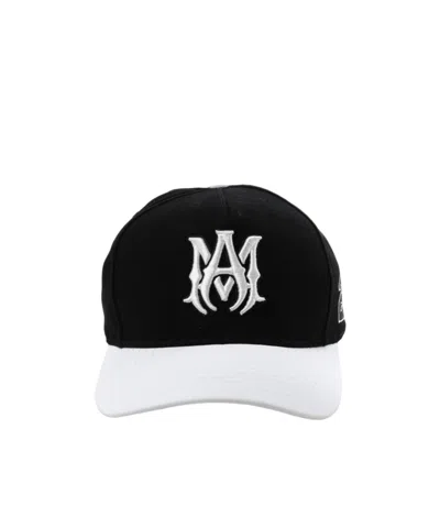 Amiri Letter-embroidered Baseball Cap In Black