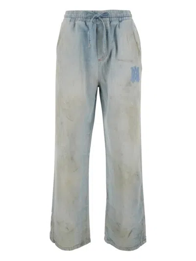 Amiri Light Blue Cotton Jeans