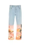 Amiri Logo-embroidered Jeans