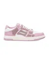 Amiri Skel Top Low Women S Sneakers In Pink