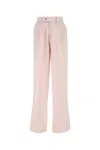 Amiri Light Pink Viscose Wide-leg Pant In Light Pink