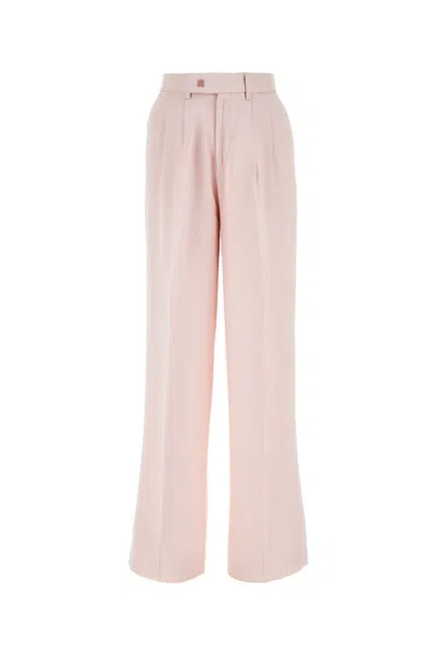 Amiri Light Pink Viscose Wide-leg Pant