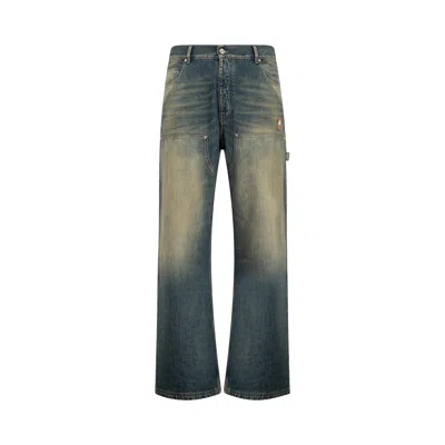 Pre-owned Amiri Lightweight Carpenter Jean 'sandstone' | Brown | Men's Size 32