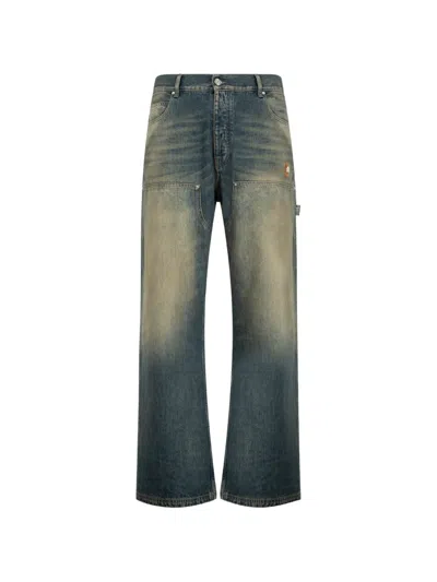 Amiri Lightweight Carpenter Jeans In Blue