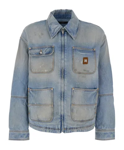 AMIRI LIGHTWEIGHT DENIM WORK JACKET