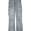 Amiri Lightweight Distressed Carpenter Jeans In Blue