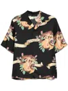Amiri Lion Shirt In 001