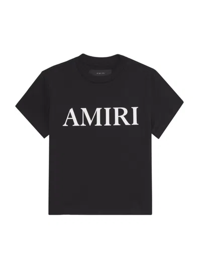 Amiri Little Kid's & Kid's Core Logo T-shirt In Black