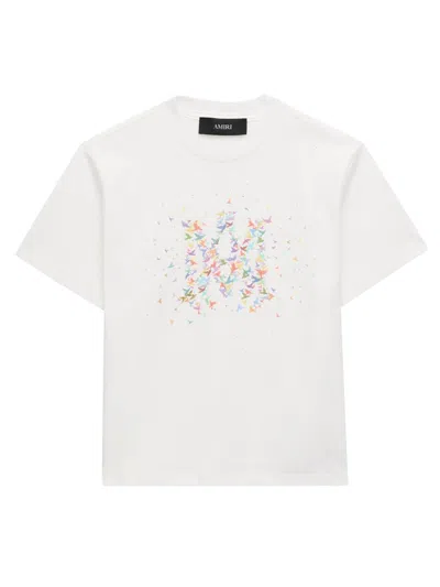 Amiri Little Kid's & Kid's Graphic Cotton T-shirt In White