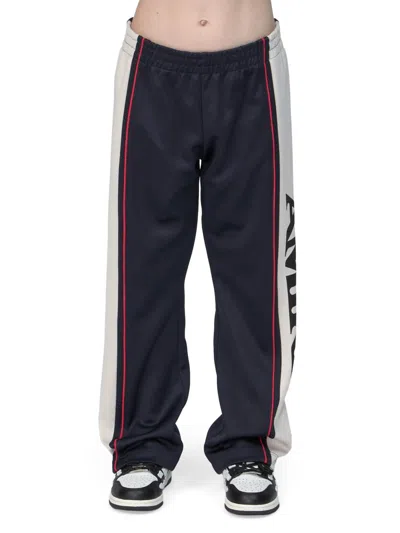 Amiri Little Kid's & Kid's Logo Sport Track Pants In Blue