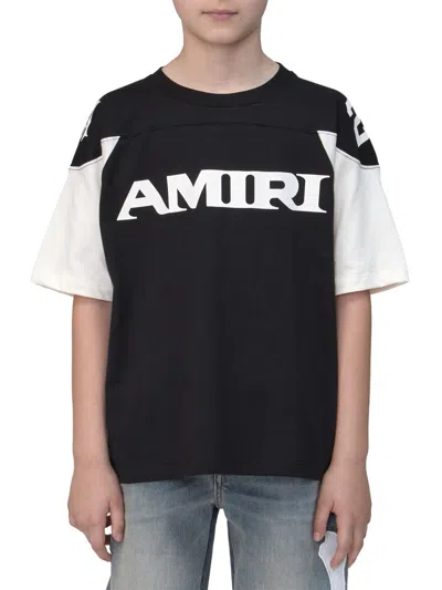 Amiri Little Kid's & Kid's Logo Sport T-shirt In Black