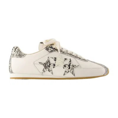 Amiri Lizard Pacific Flat Sneakers -  - Leather - White