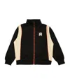 Amiri Logo-appliqué Zip-up Track Jacket In Black