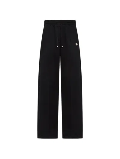 Amiri Logo-applique Drawstring Track Pants In Black
